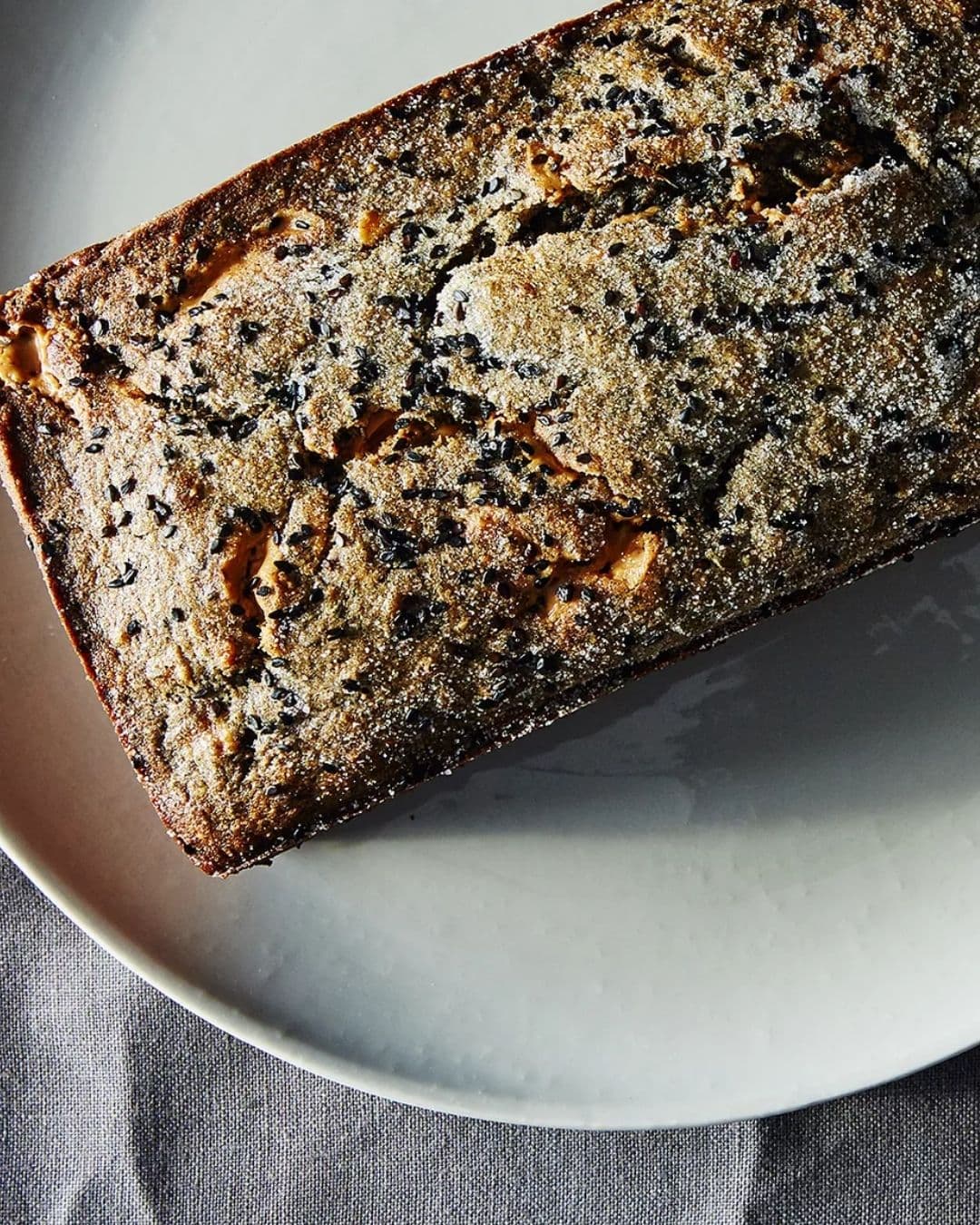 The incredible Banana Black Sesame Cake