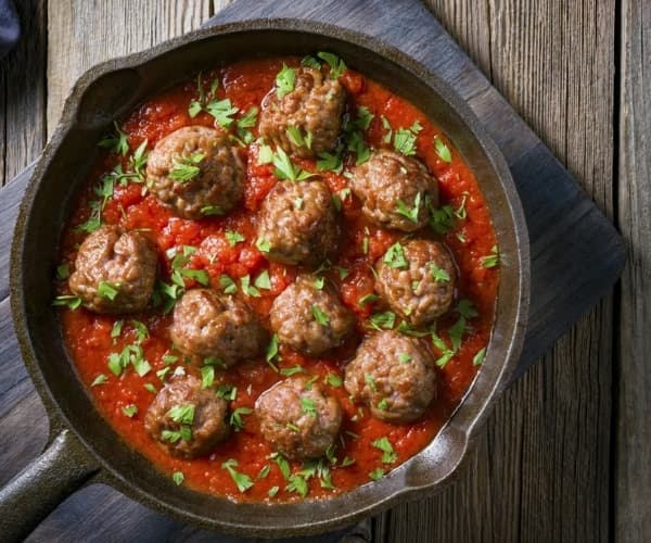 Polpettes in Tomato Sauce