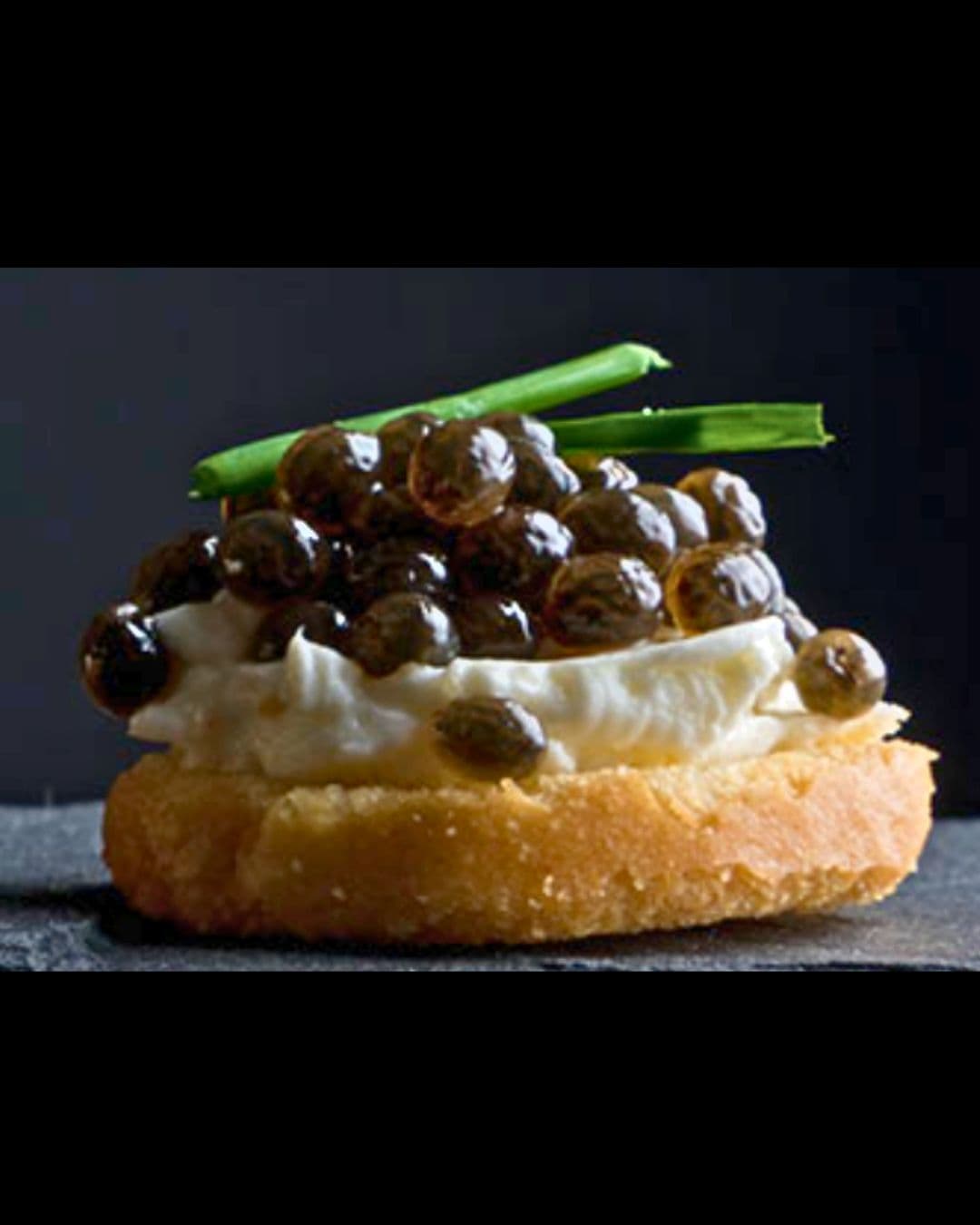 Blinis with French Caviar