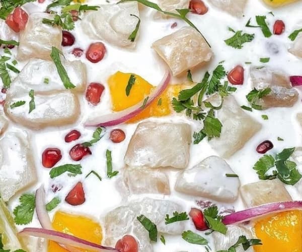 Beautiful Sea Bream Ceviche