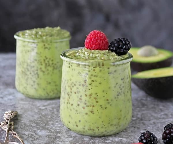 Vegan Chia Pudding - pistachios