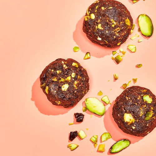 `Vegan Chocolate & Pistachio Energy Balls