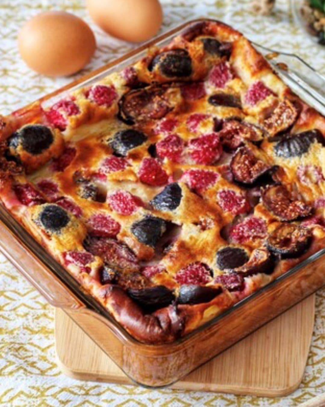 Cherry Clafouti, Cyril Lignac Style