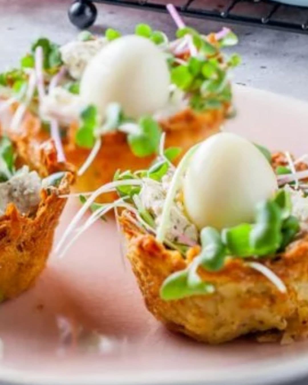 Easter Nest with Quail Egg