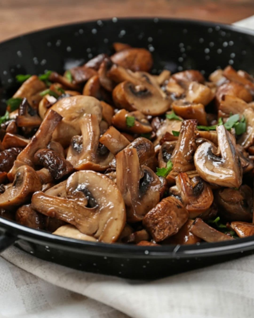 Sautéed mushrooms