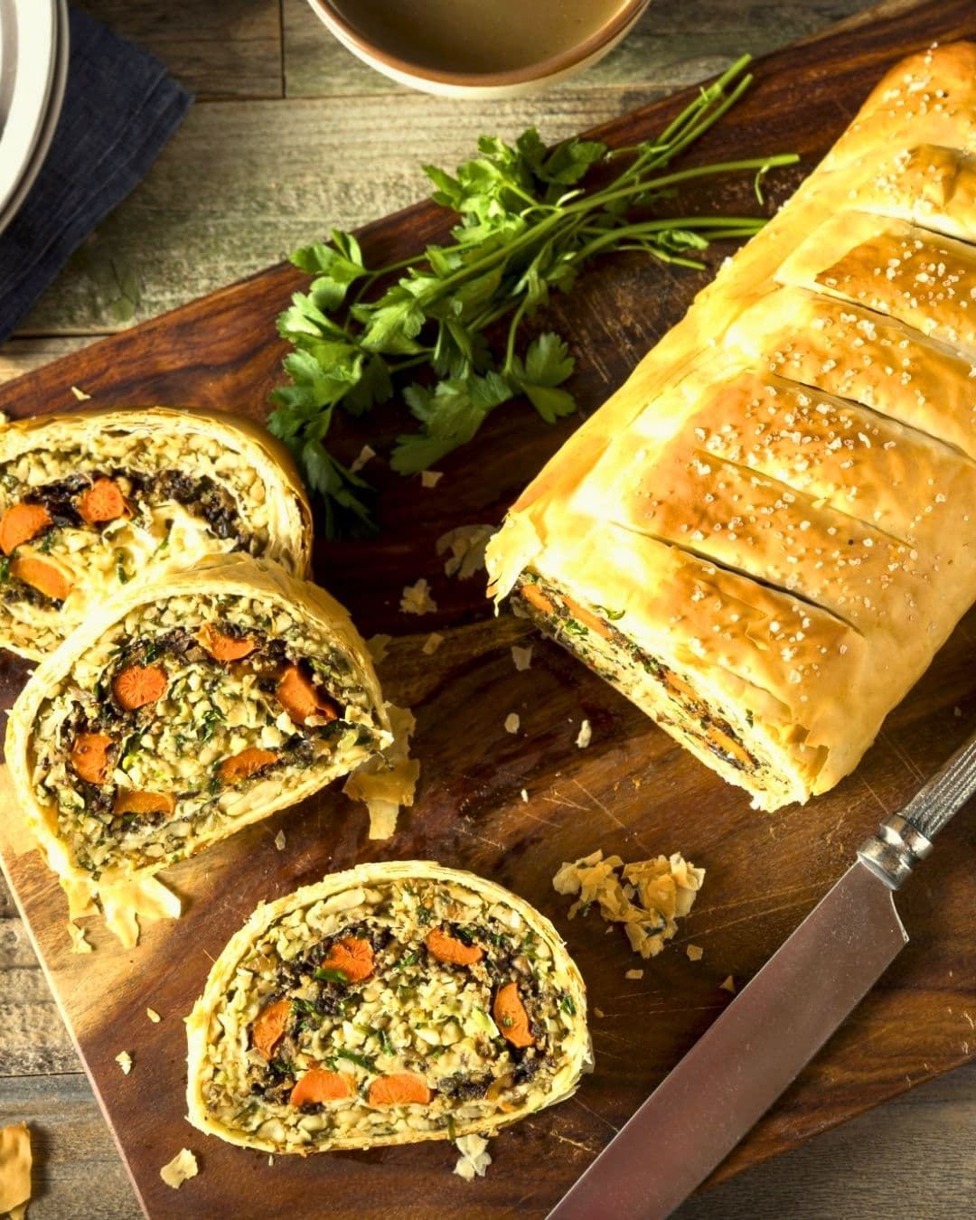 Mushroom and Squash Wellington
