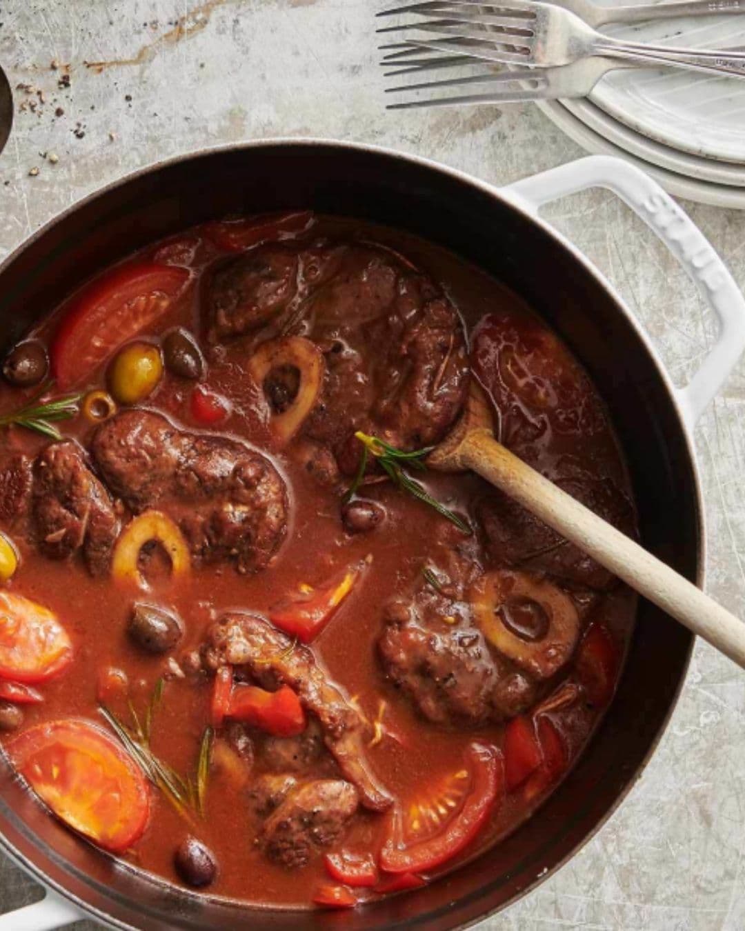 The famous Osso-Bucco (veal)