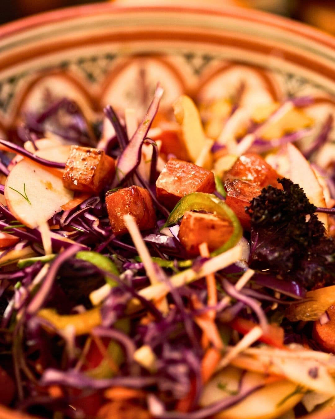 Quinoa in Balsamic Glazed Sweet potatoes