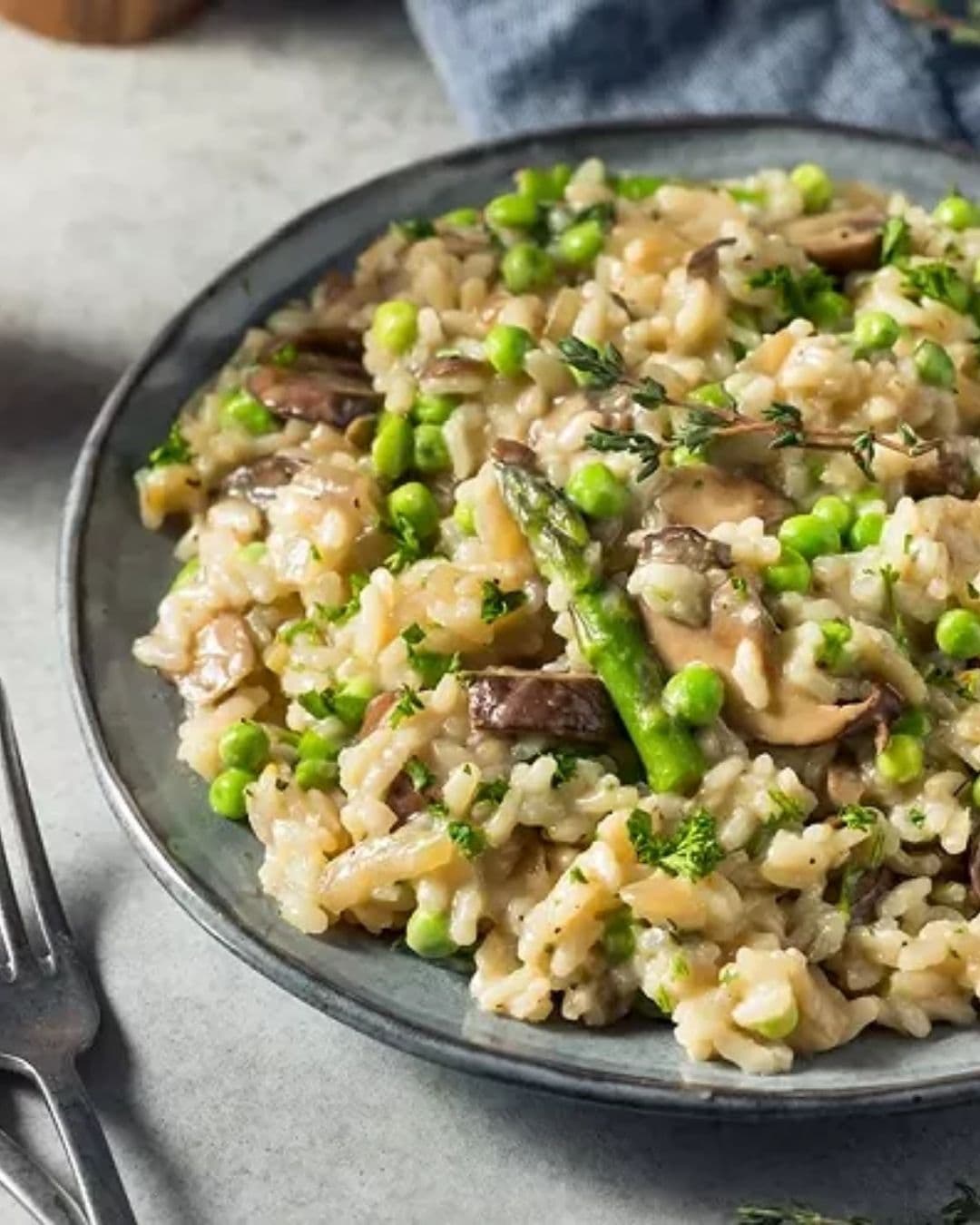 The Seasonal Risotto - Mushrooms & Asparagus