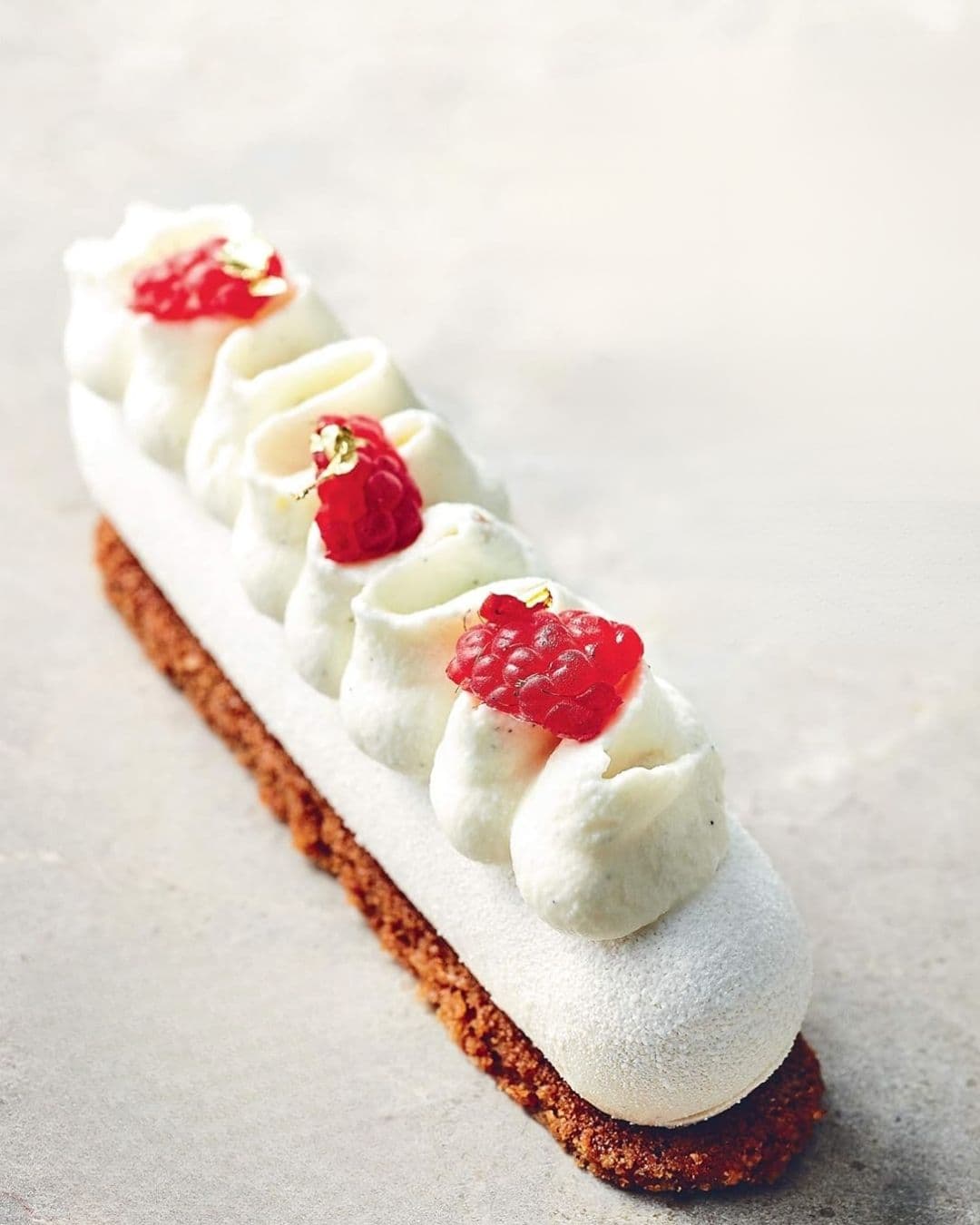 Vanilla Shortbread / Mousse Dessert (Low Sugar)