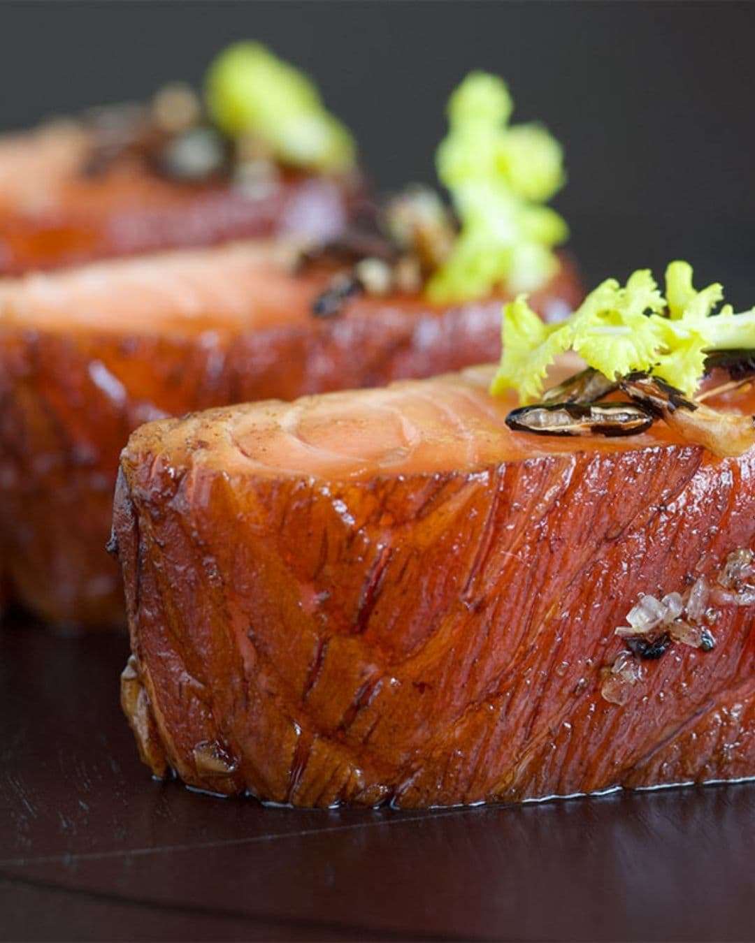 Soy-Glazed Salmon with Balsamic Vinegar