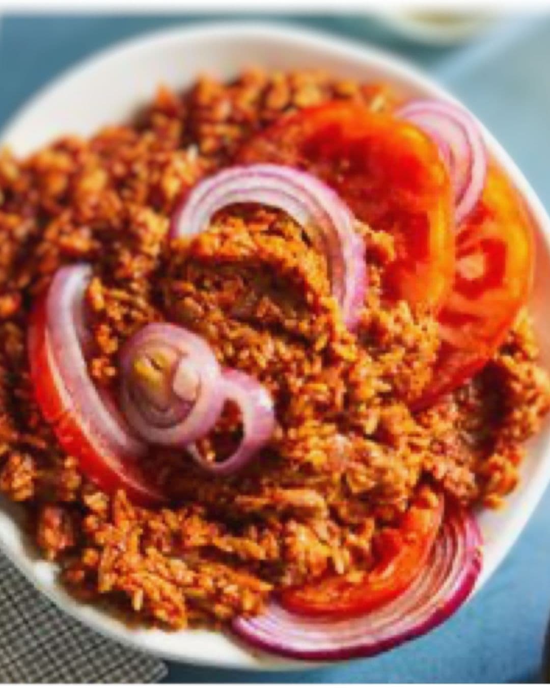 Seven-spices Jollof rice
